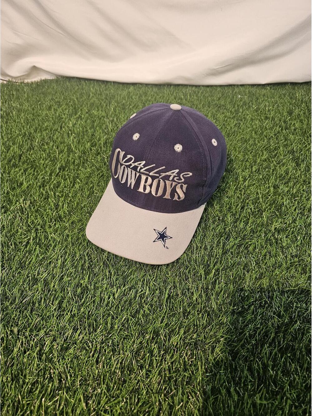 VINTAGE RARE Cowboys Adjustable Baseball Cap Hat